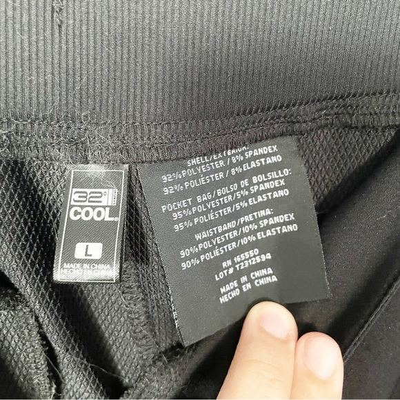 EUC 32 Degrees Cool Women’s Black Pull-On Pants Size Large- Extra Large - Picture 10 of 10